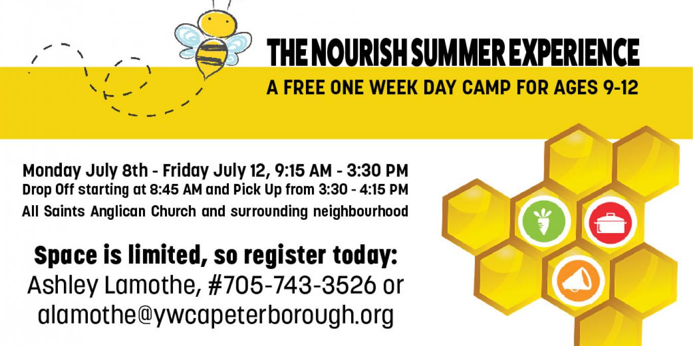 Nourish Summer Experience: Day Camp for kids ages 9 to 12