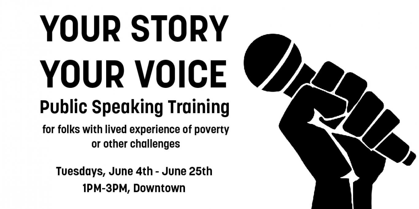 Your Story Your Voice Public Speaking Training