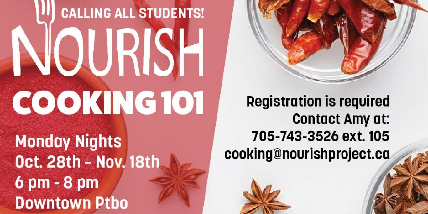 Cooking 101 - Calling All Students!