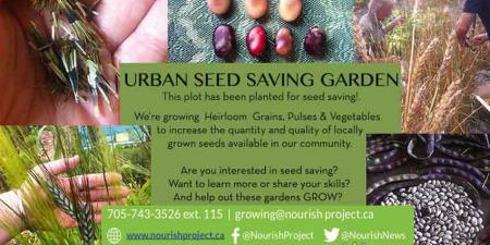 Urban Seed Garden Sign 